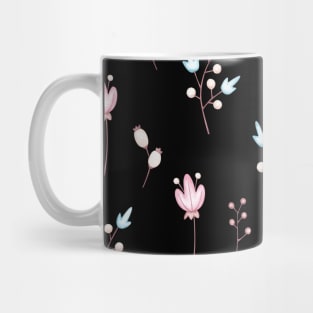 Vibrant Blooms - Colorful Flower Pattern Mug